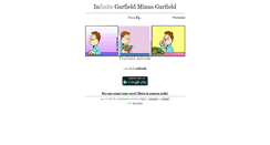 Desktop Screenshot of garfield.zweistein.cz
